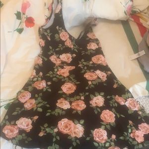 Black Flower Dress